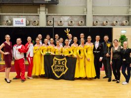 Platz 14. für TSC Schwarz Gold bei der WM Standardformationen