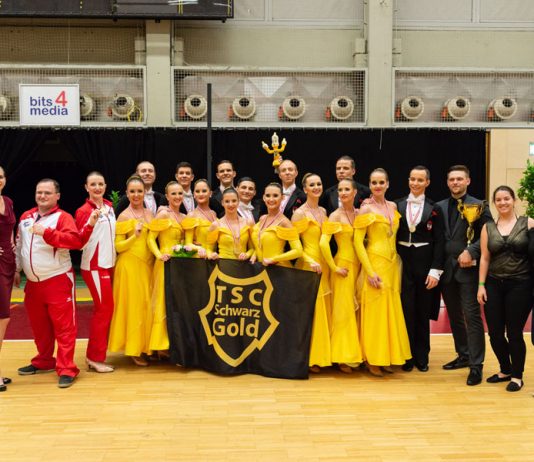 Platz 14. für TSC Schwarz Gold bei der WM Standardformationen