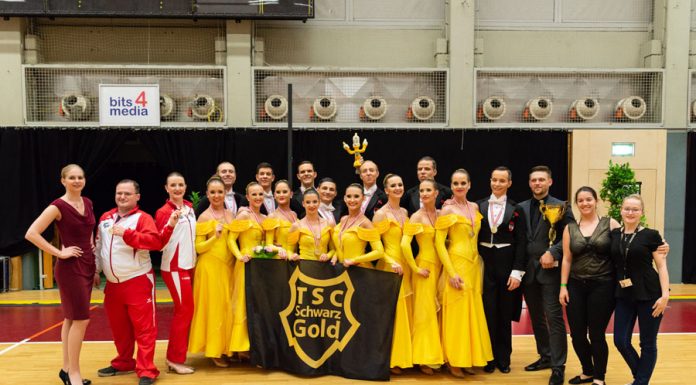 Platz 14. für TSC Schwarz Gold bei der WM Standardformationen