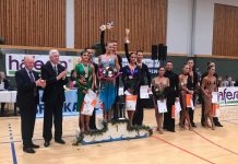 Staatsmeister im Lateintanz: Hunor Sebesi & Jaroslava Huber Hunor Sebesi & Jaroslava Huber sind die neuen Staatsmeister im Lateintanz. Foto: Privat/KK